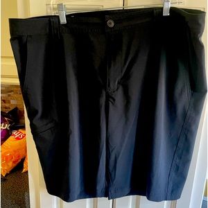 Mens Columbia Black Shorts 42” W 10” lenght
